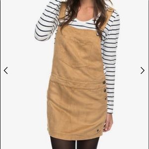 Roxy Chase the Sun Suede Overall